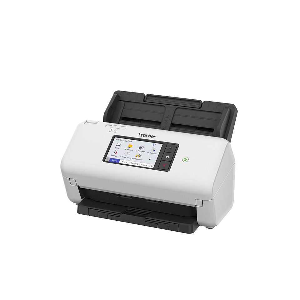 Brother ADS-4700W Scanner ADF + Bogenscanner 600 x 600 DPI A4 Schwarz, Weiß