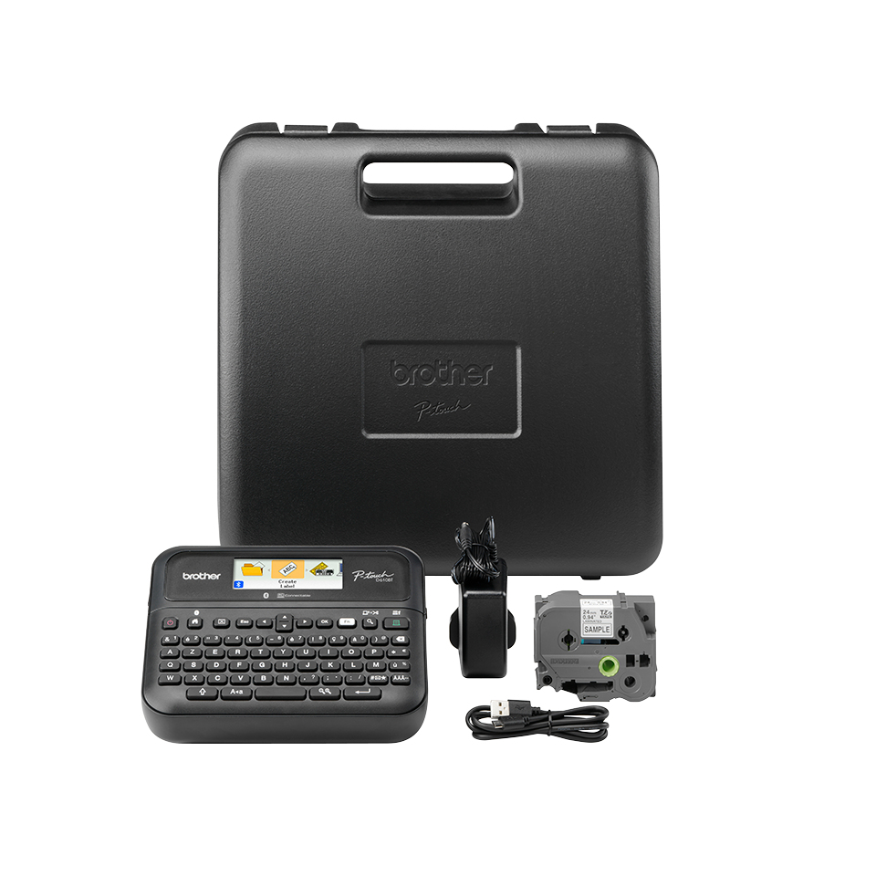 Brother PT-D610BTVP Etikettendrucker Wärmeübertragung 180 x 360 DPI 30 mm/sek Verkabelt & Kabellos TZe Bluetooth
