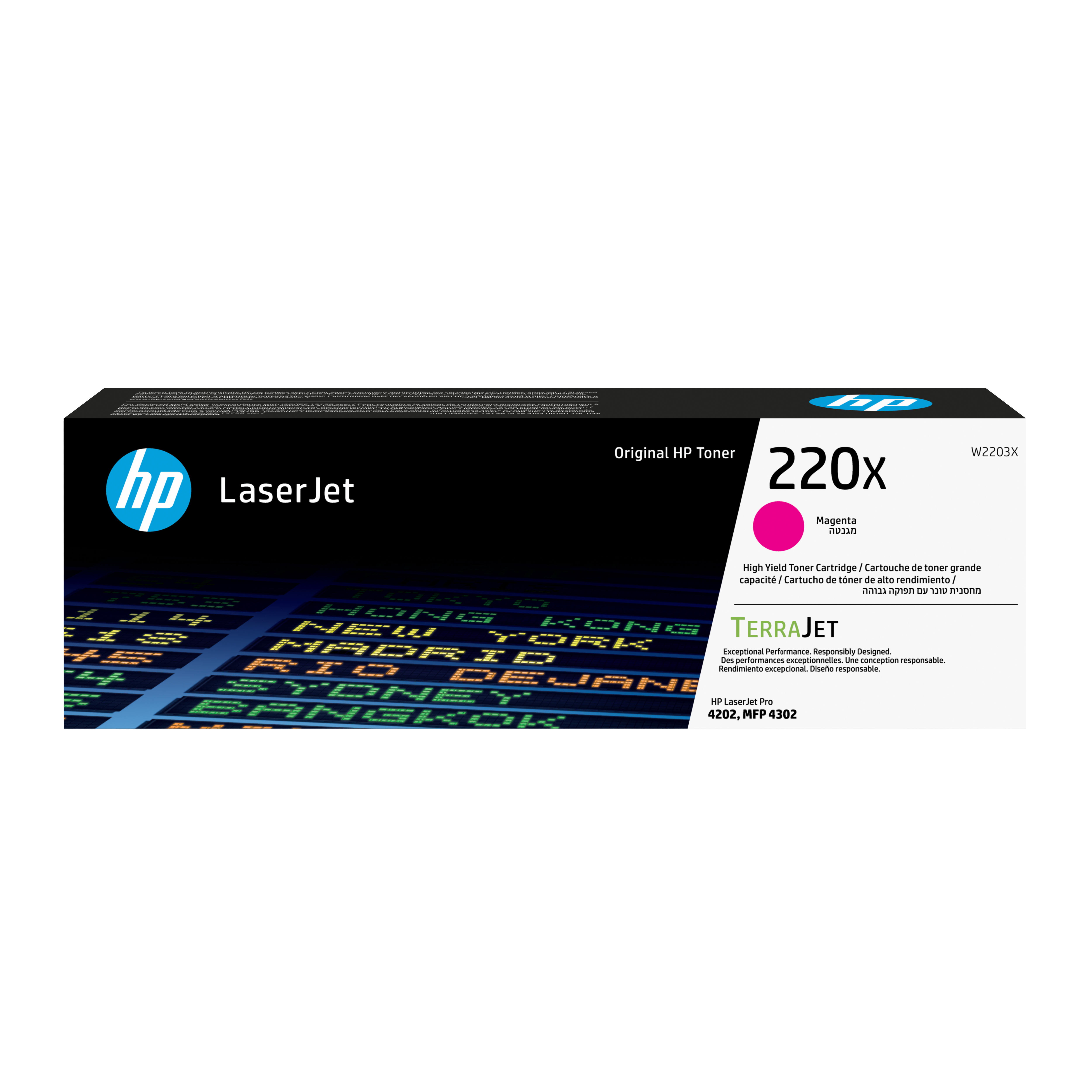 220X Magenta Original LaserJet-Tonerkartusche