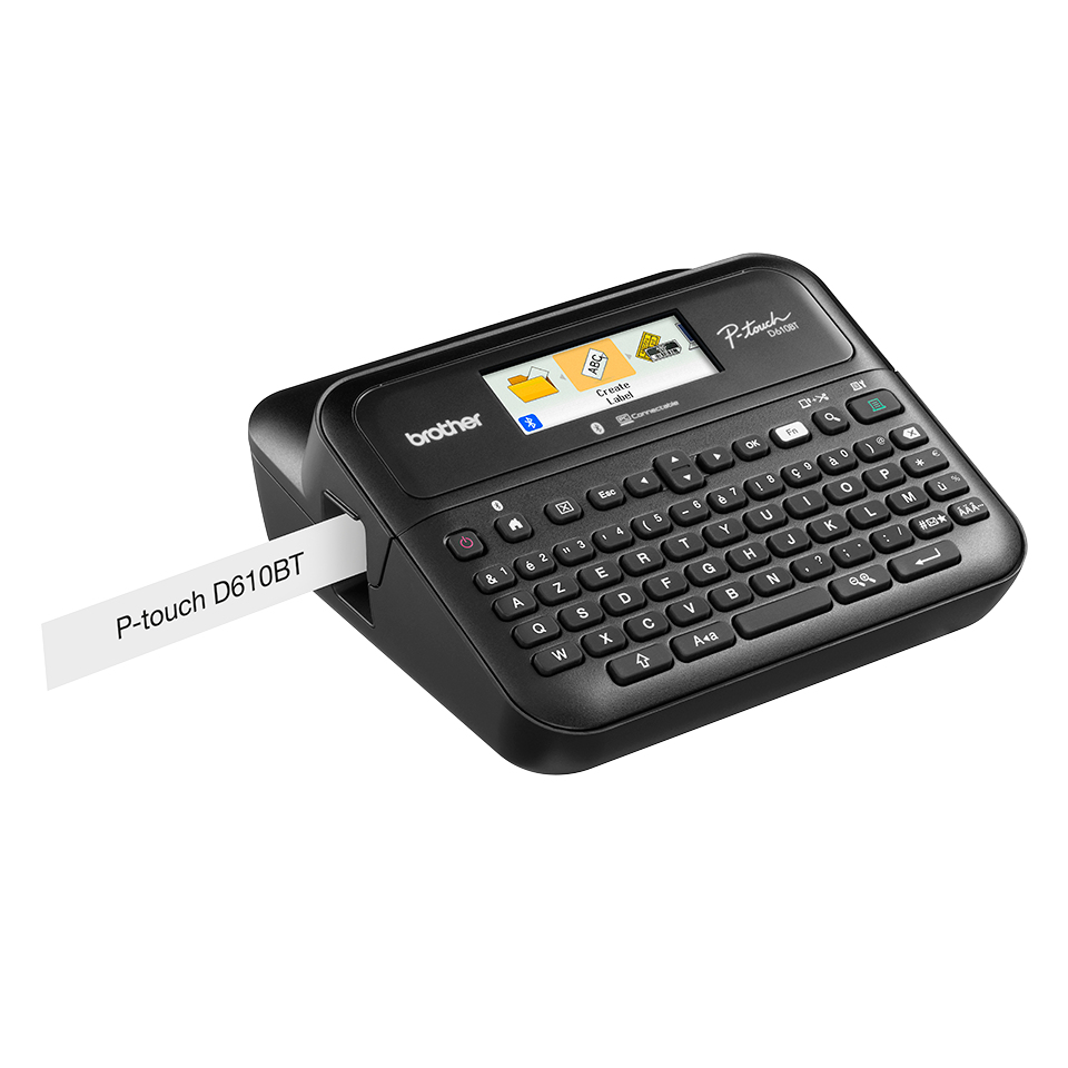 Brother PT-D610BTVP Etikettendrucker Wärmeübertragung 180 x 360 DPI 30 mm/sek Verkabelt & Kabellos TZe Bluetooth