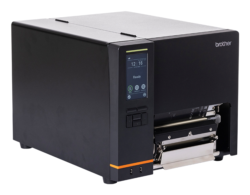 Brother IMP ETIQUETTES TJ-6521TN Etikettendrucker Direkt Wärme/Wärmeübertragung Farbe 203 x 300 DPI 304,8 mm/sek Kabelgebunden Ethernet/LAN WLAN Bluetooth