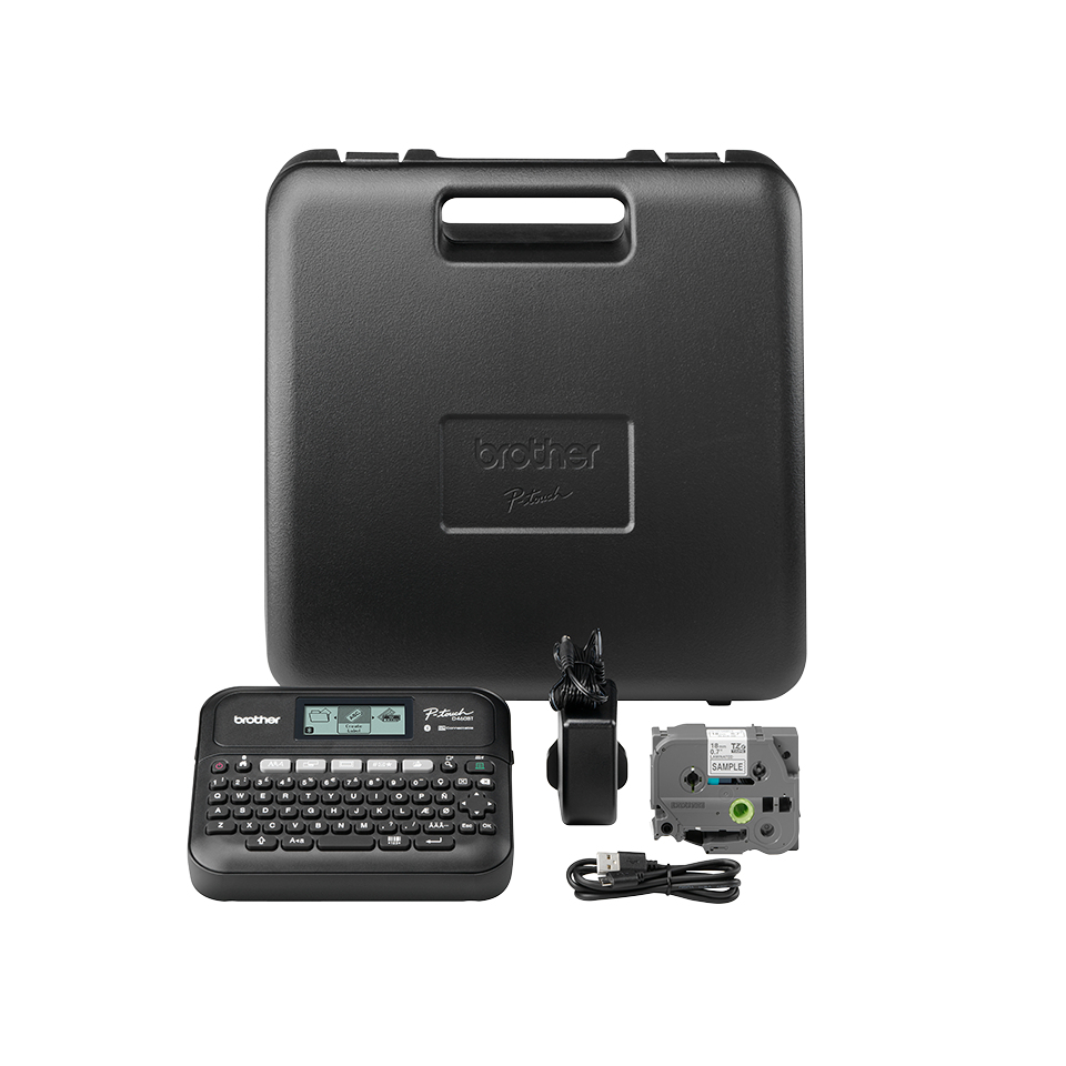 Brother PT-D460BTVP - Beschriftungsgerät mit USB- und Bluetooth-Schnittstelle