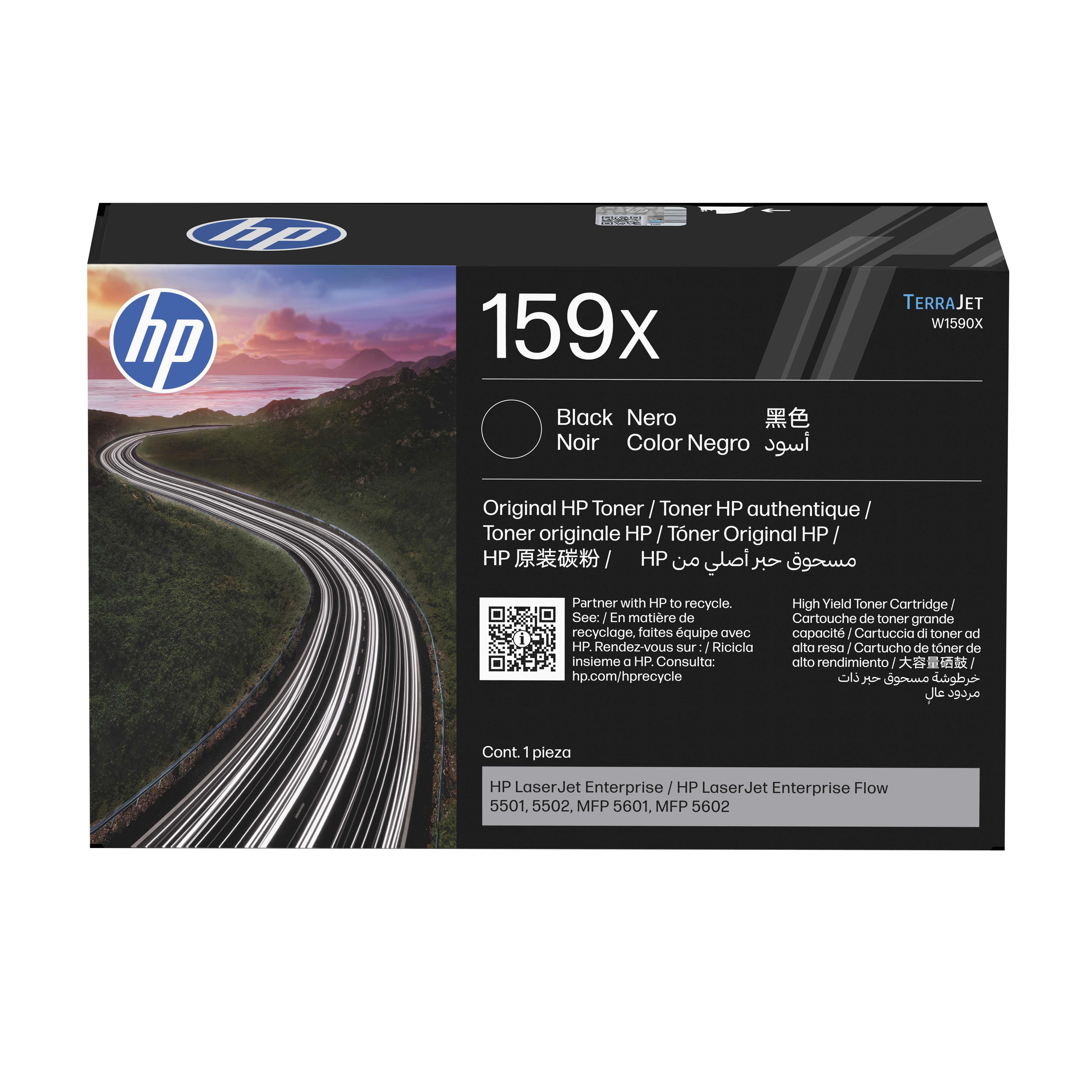 159X Schwarz Original LaserJet Tonerkartusche