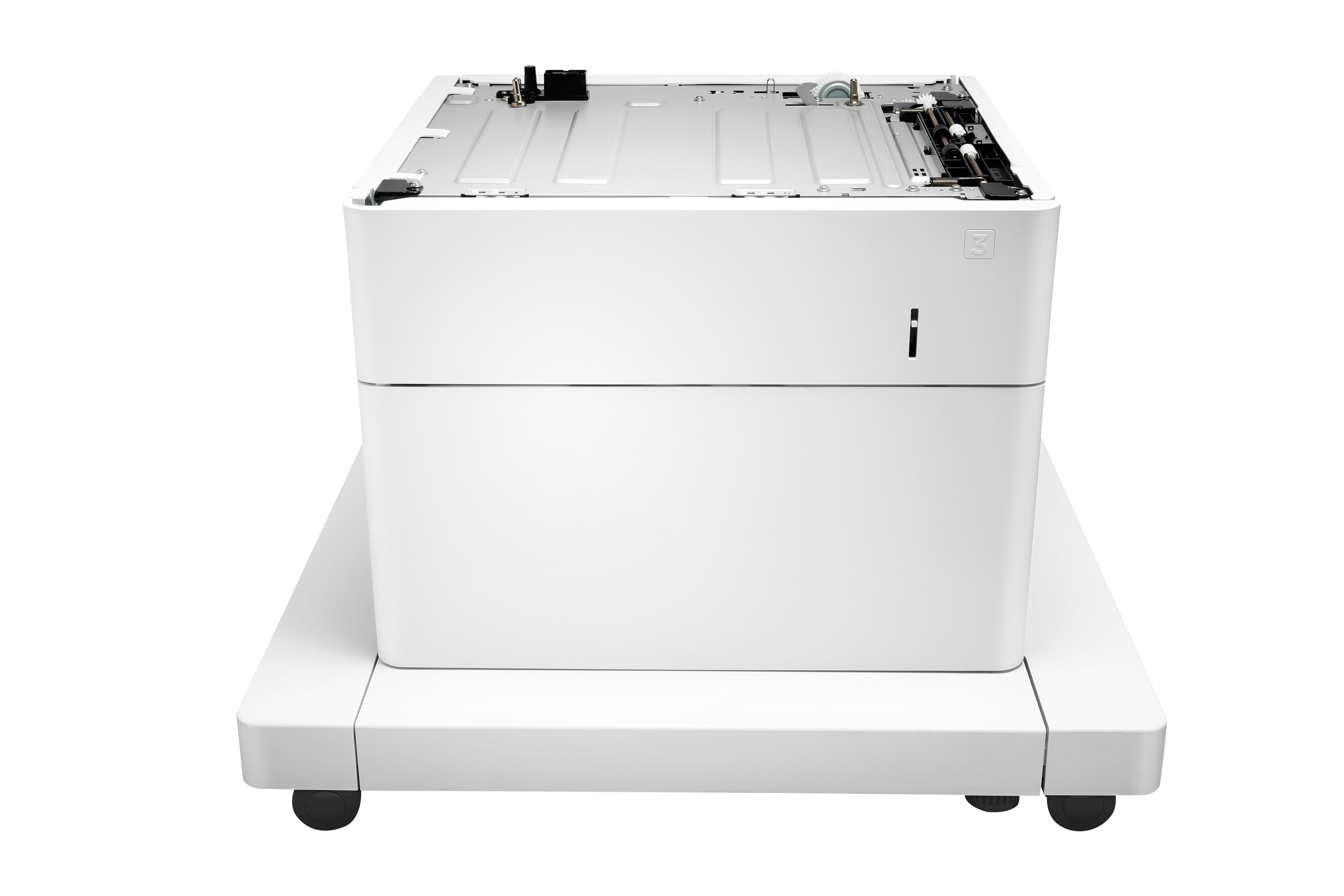 LaserJet 1x550-Blatt-Papierzuführung und Schrank