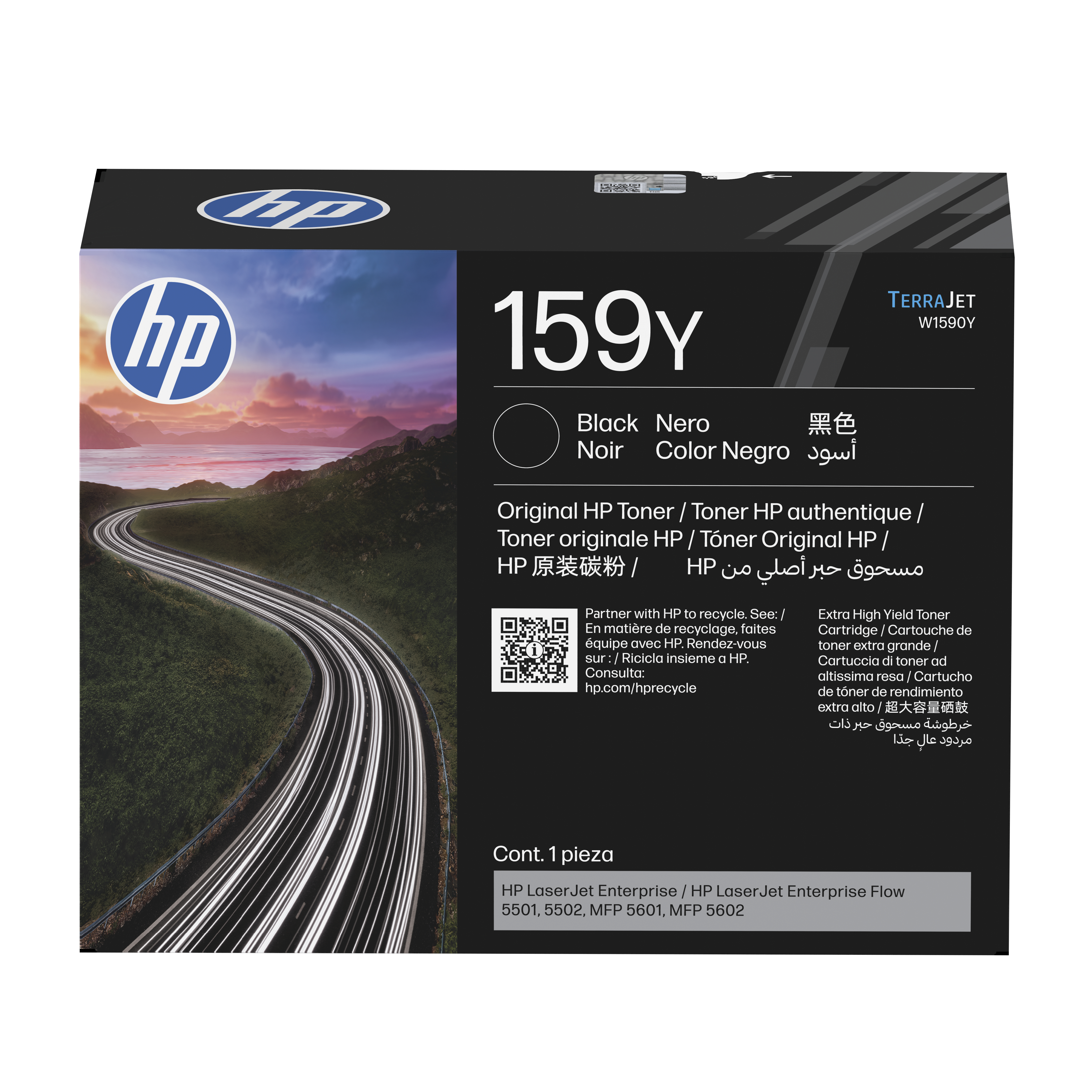159Y Schwarz Original LaserJet Tonerkartusche