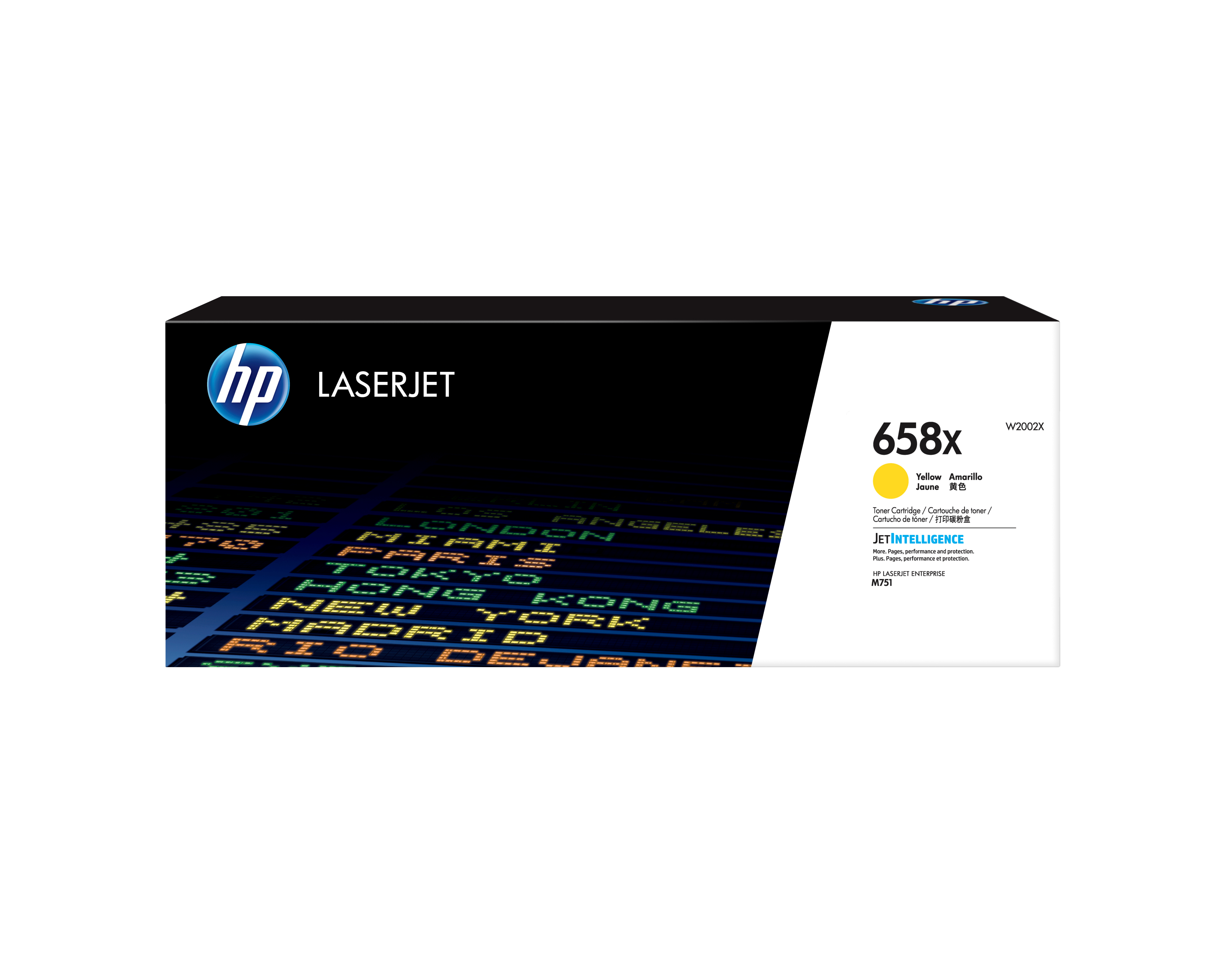 658X Gelb Original LaserJet Tonerkartusche mit hoher Reichweite