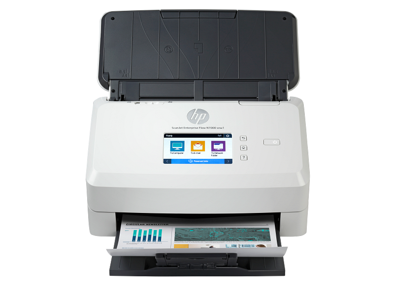 HP ScanJet Pro N7000snw1 Scanner mit Einzelblattzuführung (6FW10A)