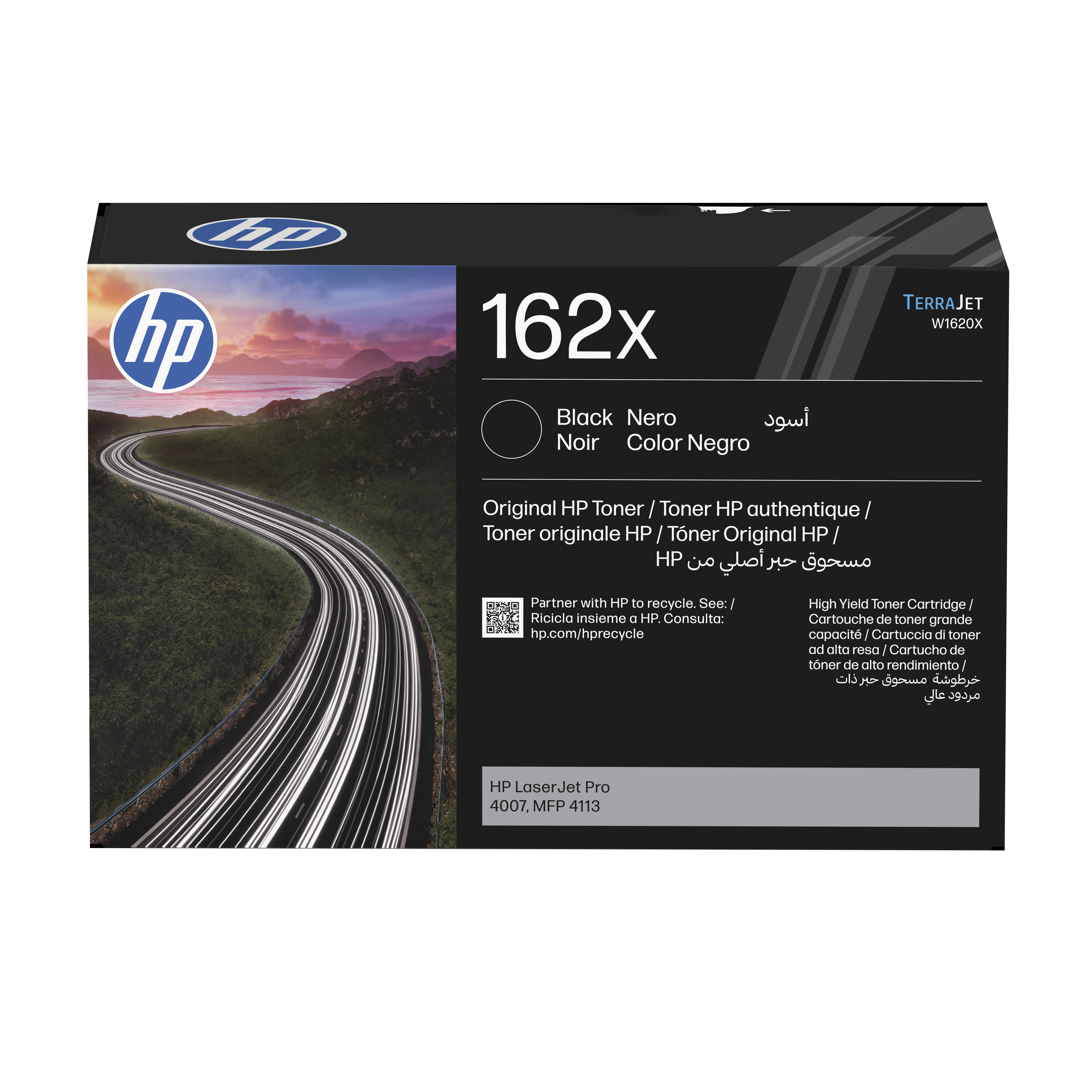 162X Schwarz LaserJet Tonerkartusche