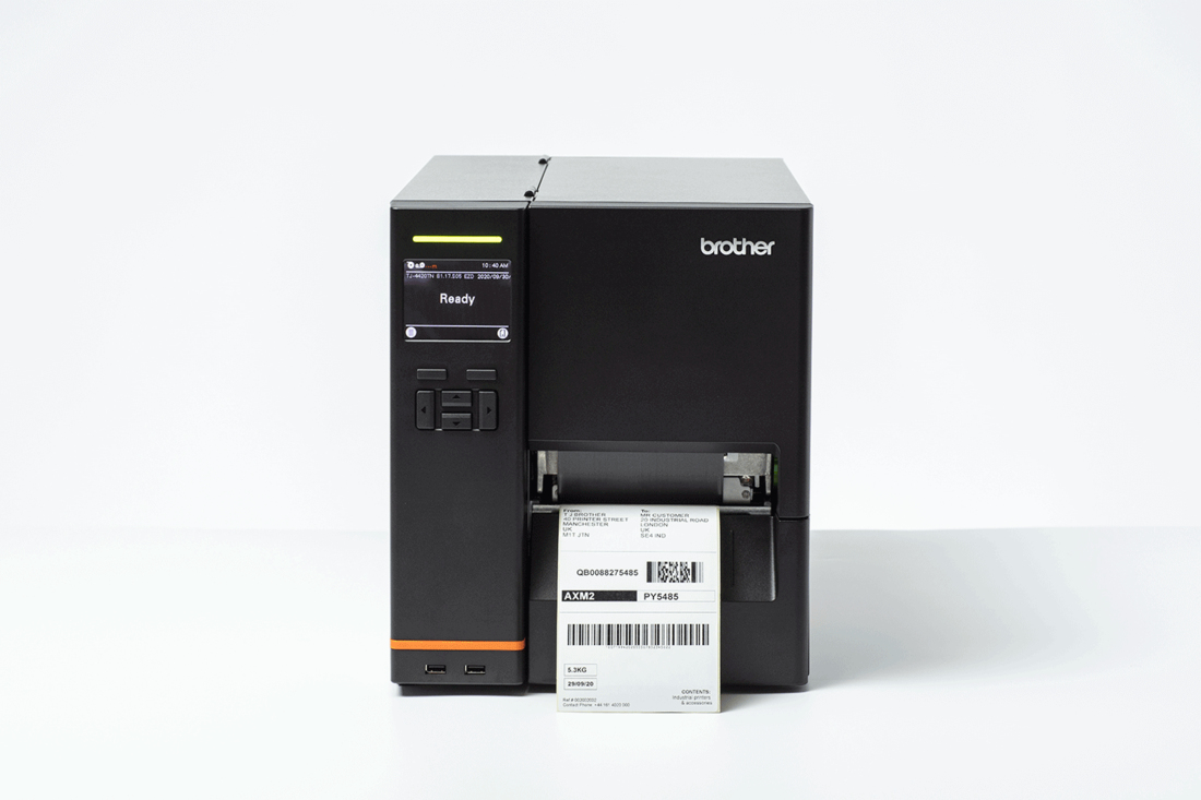 Brother TJ4520TN Etikettendrucker Thermische Leitung 300 x 300 DPI Kabelgebunden Ethernet/LAN