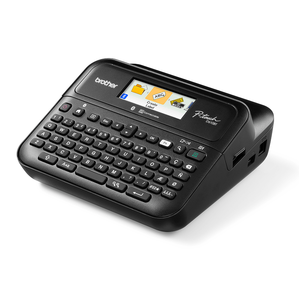 Brother PT-D610BTVP Etikettendrucker Wärmeübertragung 180 x 360 DPI 30 mm/sek Verkabelt & Kabellos TZe Bluetooth