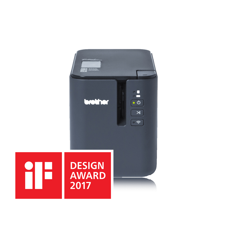Brother PT-P950NW Etikettendrucker Wärmeübertragung 360 x 360 DPI 60 mm/sek Verkabelt & Kabellos Ethernet/LAN TZe WLAN