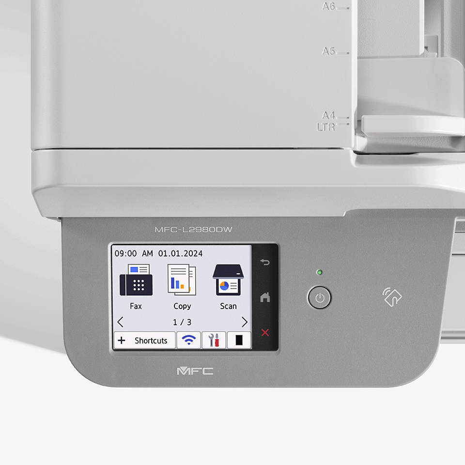 Brother MFC-L2980DW Multifunktionsdrucker Laser A4 1200 x 1200 DPI 36 Seiten pro Minute WLAN