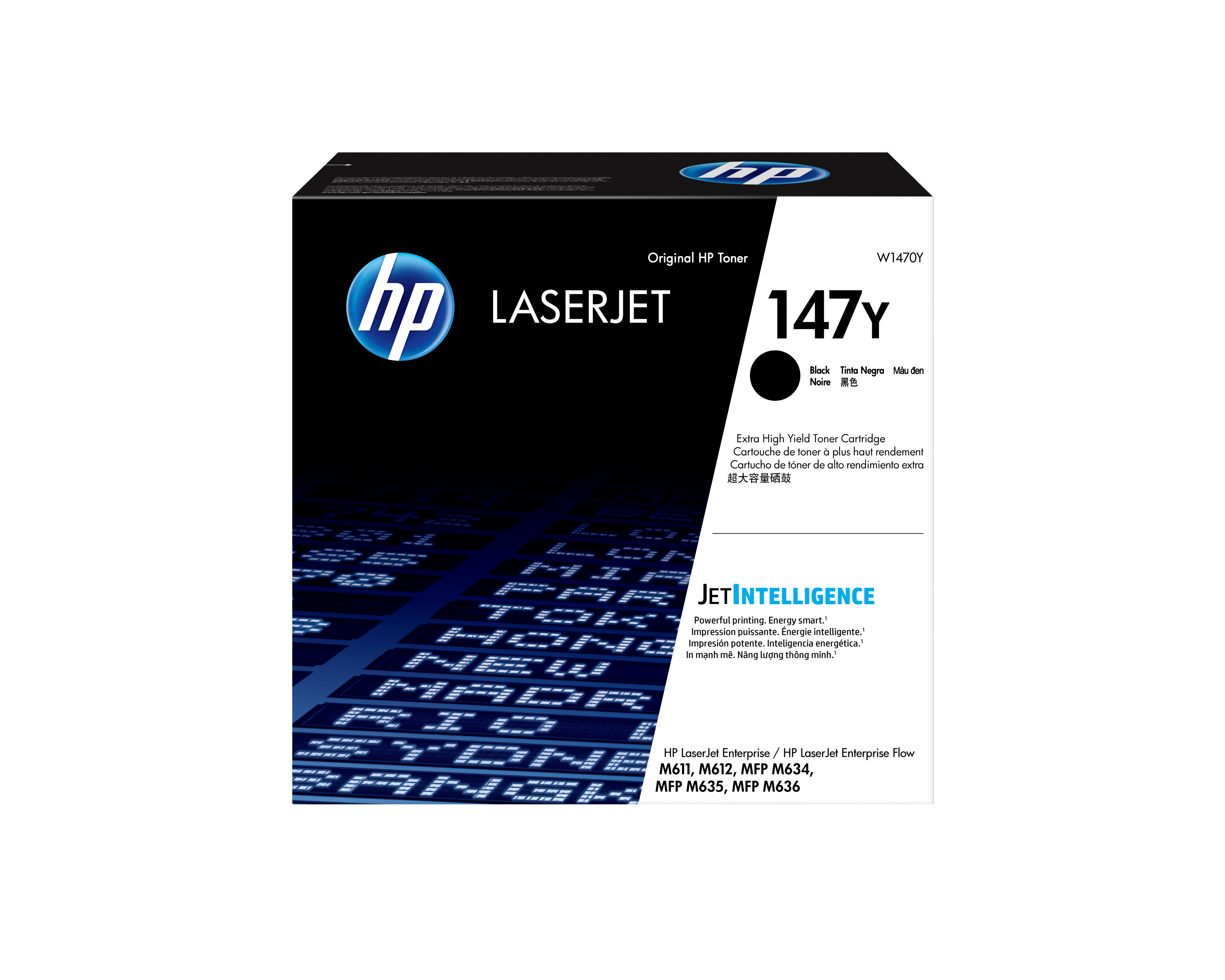 147Y Schwarz Original LaserJet Tonerkartusche mit sehr hoher Reichweite