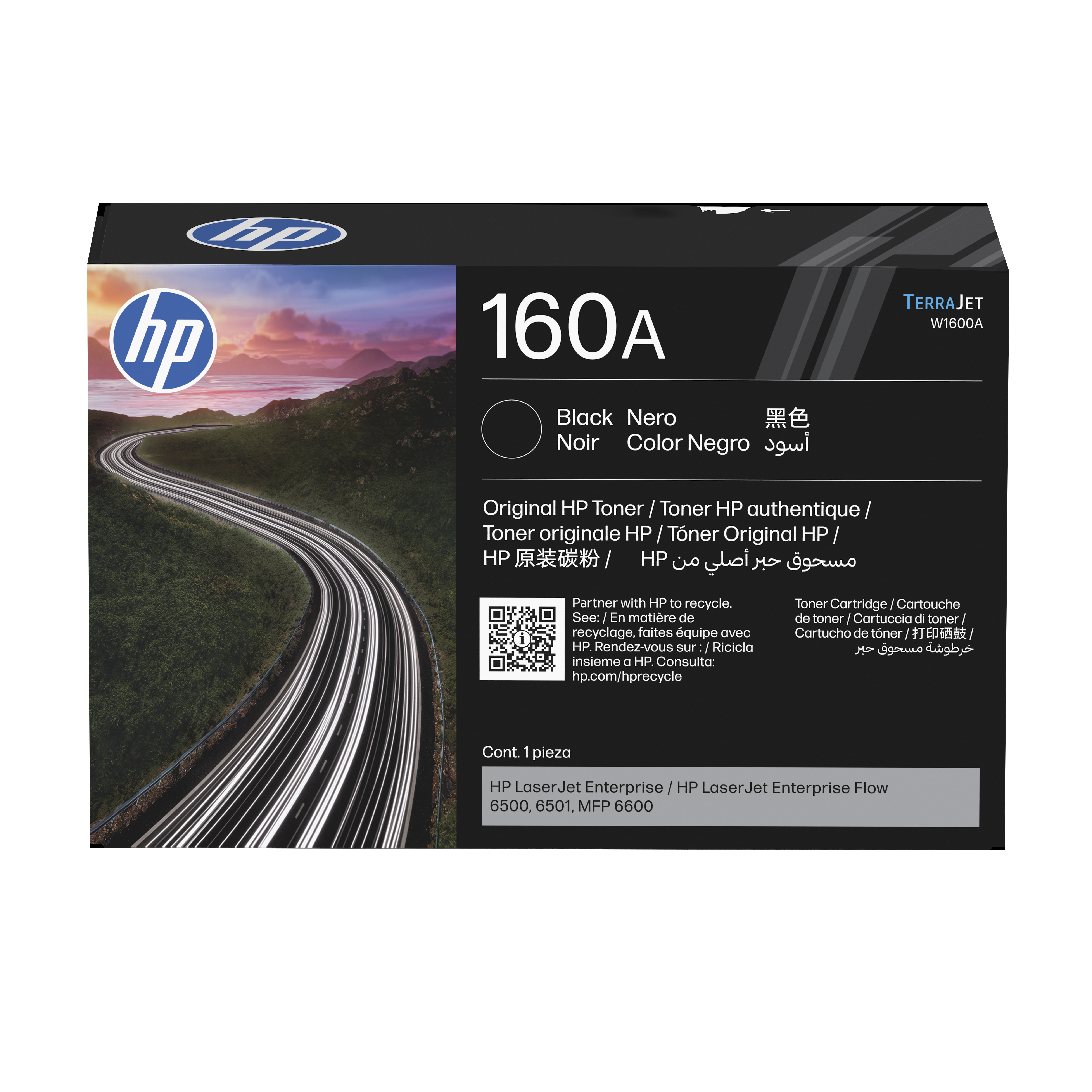 160A Schwarz Original LaserJet Tonerkartusche