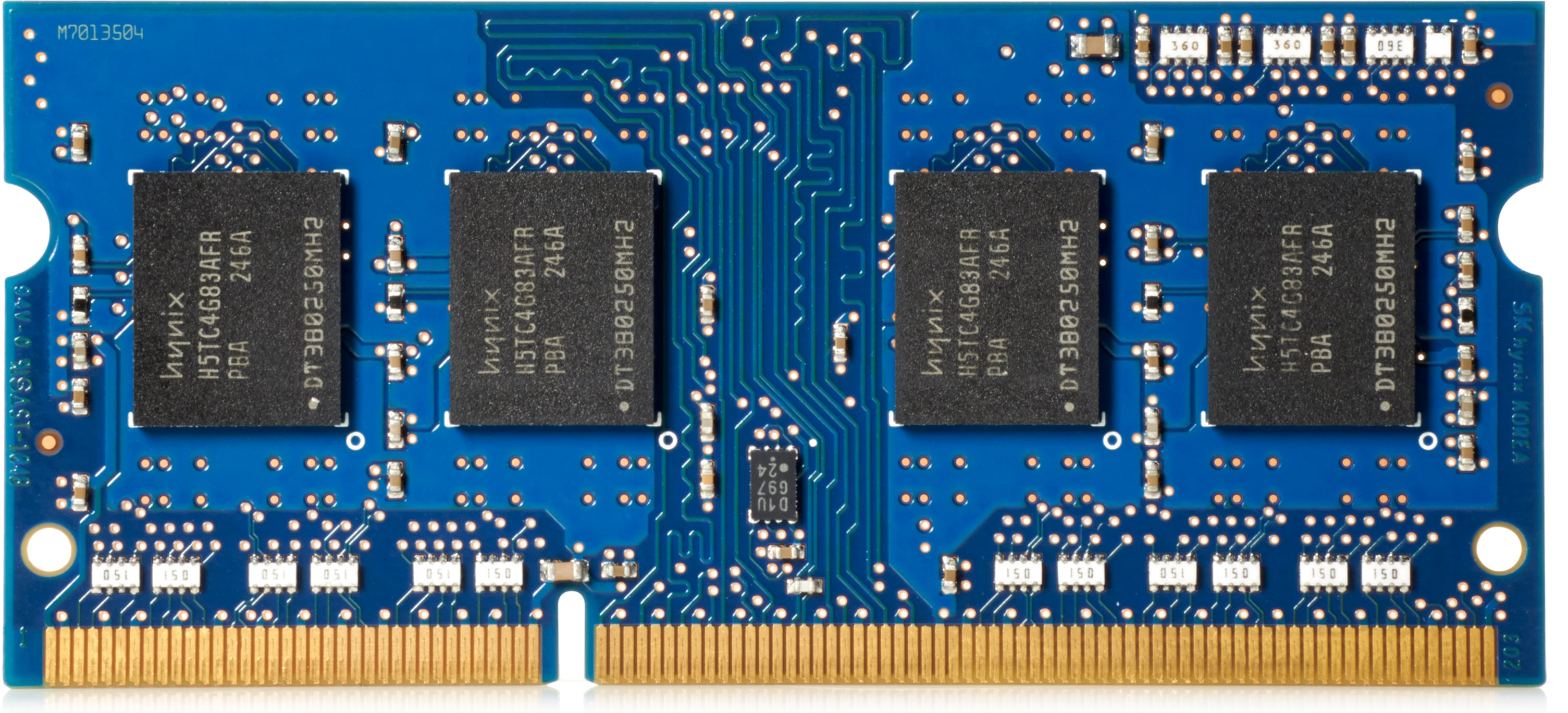 1 GB x32 DDR3 SODIMM, 144-polig (800 MHz)