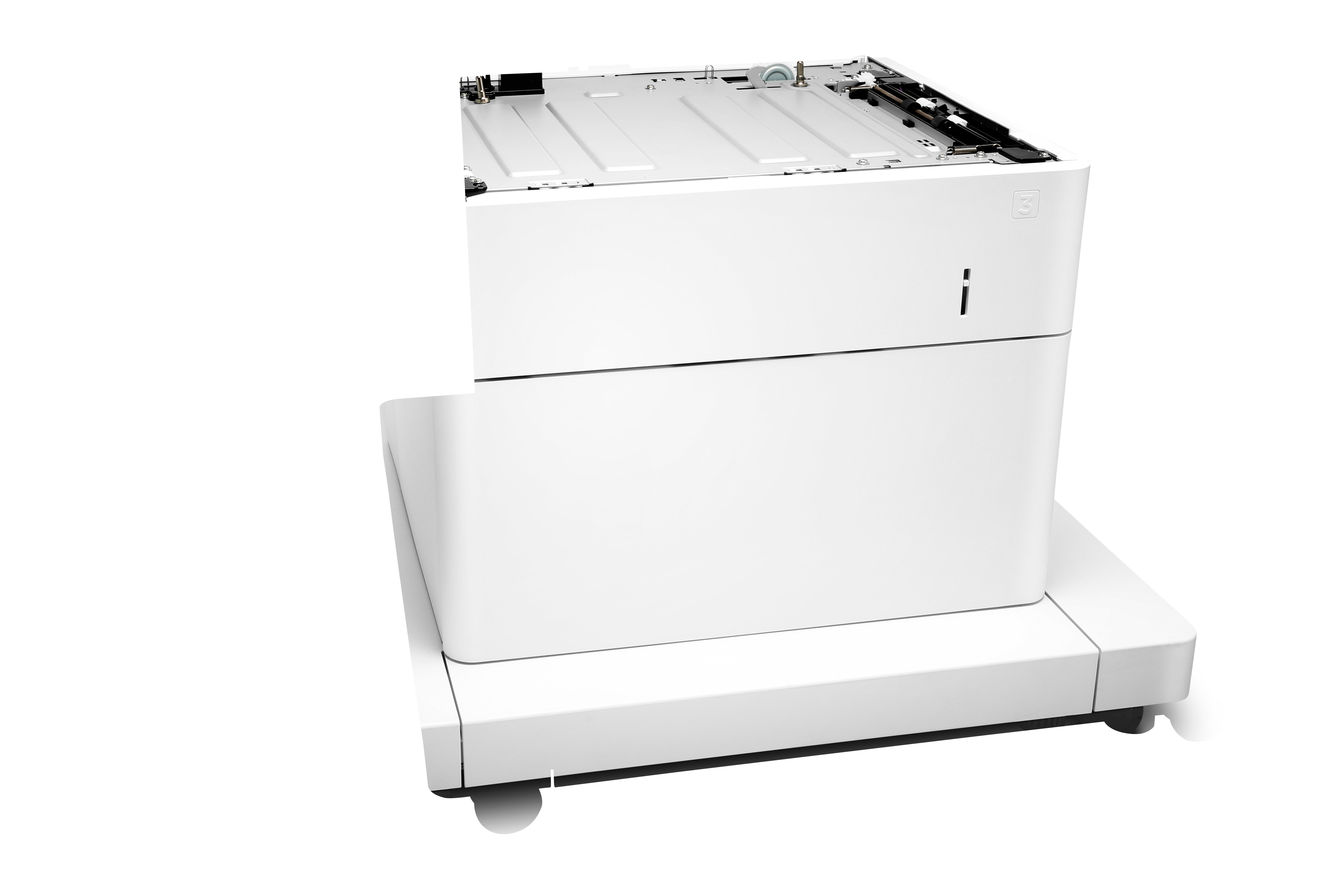 LaserJet 1x550-Blatt-Papierzuführung und Schrank