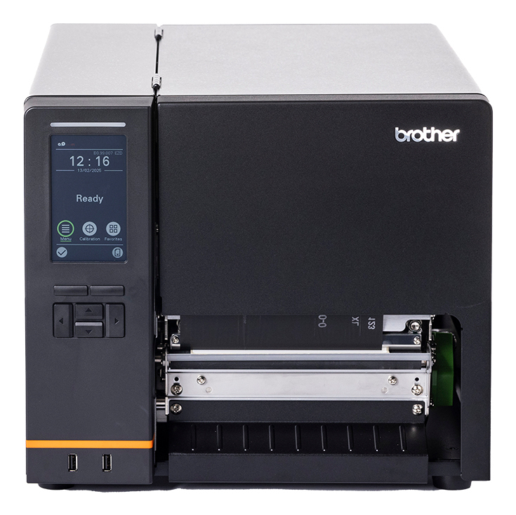 Brother IMP ETIQUETTES TJ-6521TN Etikettendrucker Direkt Wärme/Wärmeübertragung Farbe 203 x 300 DPI 304,8 mm/sek Kabelgebunden Ethernet/LAN WLAN Bluetooth