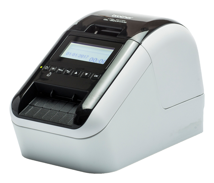 Brother QL-820NWBCVM Etikettendrucker Thermodirekt Farbe 300 x 600 DPI 176 mm/sek Verkabelt & Kabellos Ethernet/LAN DK WLAN Bluetooth