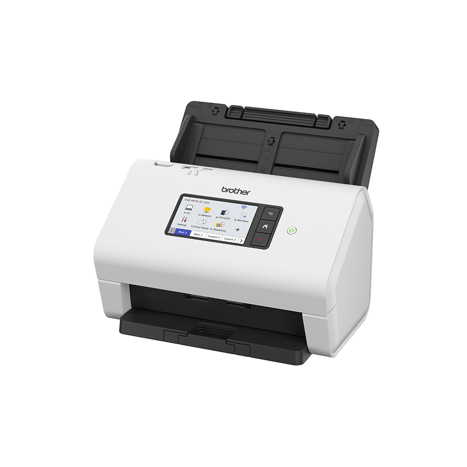 Brother ADS-4900W Scanner ADF + Bogenscanner 600 x 600 DPI A4 Schwarz, Weiß