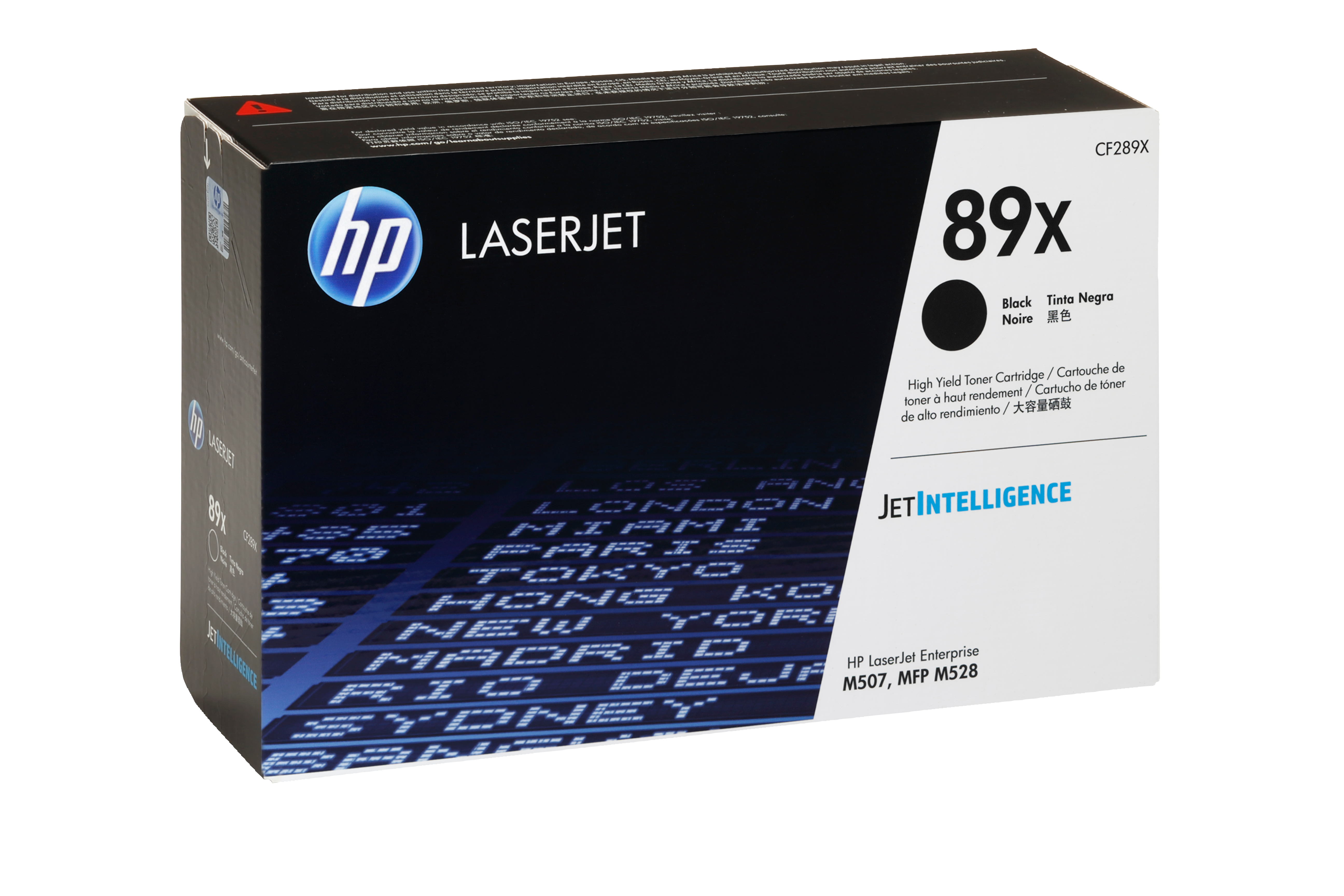 89X Schwarz Original LaserJet Tonerkartusche mit hoher Reichweite