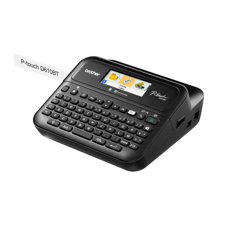 Brother PT-D610BTVP Etikettendrucker Wärmeübertragung 180 x 360 DPI 30 mm/sek Verkabelt & Kabellos TZe Bluetooth