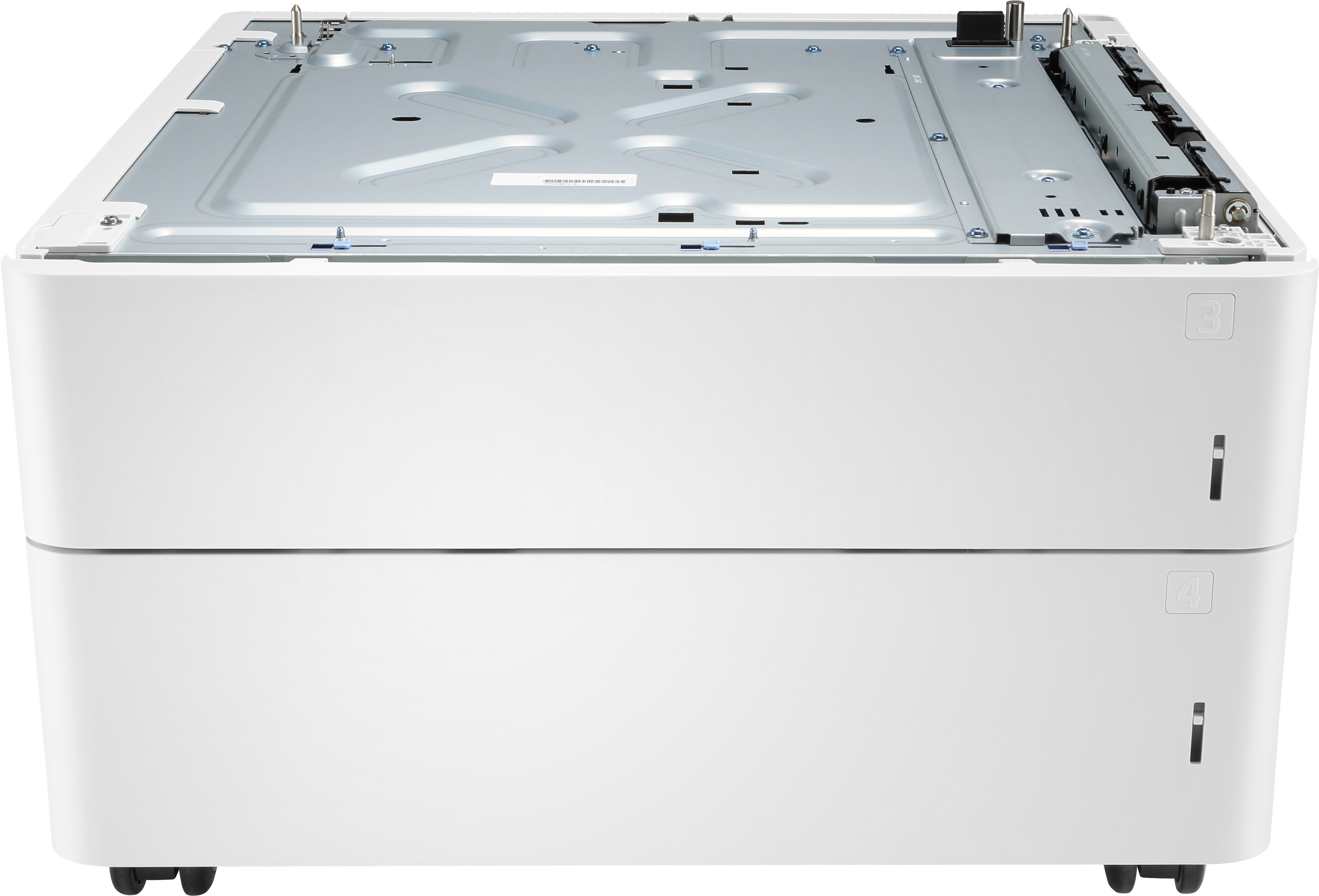 Color LaserJet 2x550-sheet-Papierzuführung und Unterstand