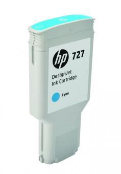 HP 727 Cyan DesignJet Tintenpatrone 300 ml (F9J76A) 