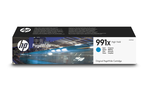 HP 991X Cyan Original PageWide Patrone (M0J90AE) 