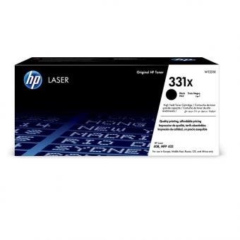 HP 331X Schwarz Original Laser Tonerkartusche mit hoher Reichweite (15.000 Seiten) (W1331X) 